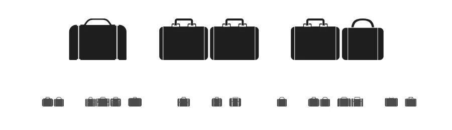 Lugguge by Vladimir Nikolic — Dingbats Font