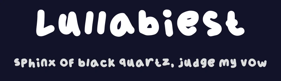 Lullabiest by httpsgoths — Script Handwritten Font — thumbnail 2