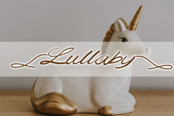 Lullaby Font by muhawk47 — Script Handwritten Font