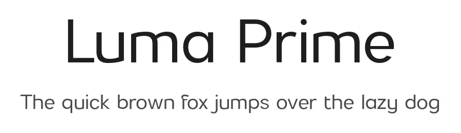 Luma Prime by VPcreativeshop — Sans Serif Font