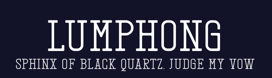 Lumphong by Storytype Studio — Serif Font — thumbnail 2