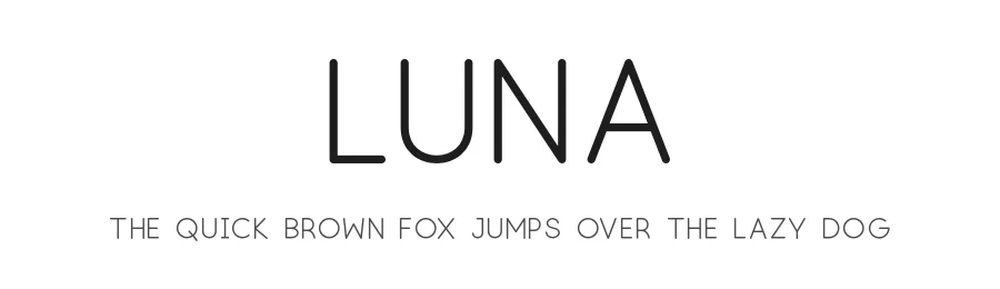 Luna by Graphicfresh — Sans Serif Font