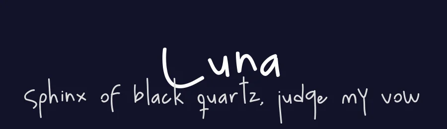 Luna by Carolina Mejia — Script Handwritten Font — thumbnail 2