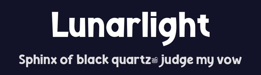 Lunarlight by twinletter — Decorative Font — thumbnail 2