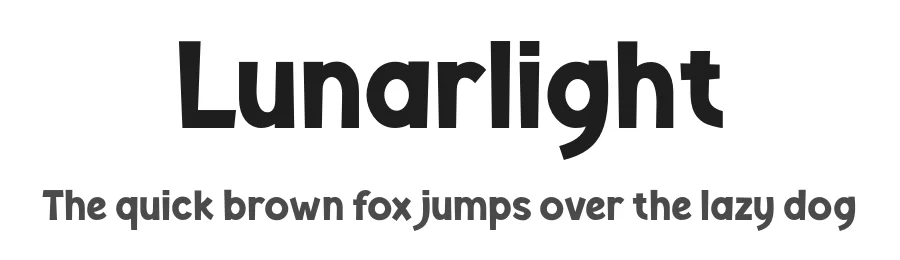 Lunarlight by twinletter — Decorative Font