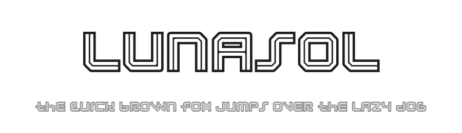 Lunasol by Typodermic Fonts — Display Font