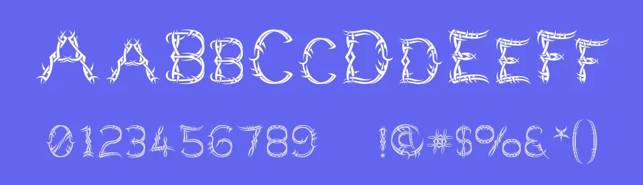 Lupus Blight by GemFonts / Typotheticals — Blackletter Font — thumbnail 3