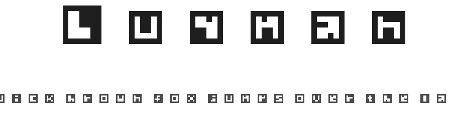 Luqman by Luqman Rosli — Display Font