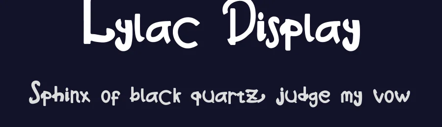Lylac Display by Jetsmax Studio — Decorative Font — thumbnail 2