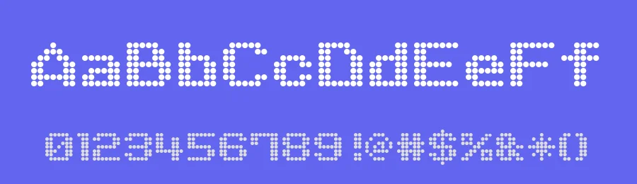 M06 Quadra by Miffies — Display Font — thumbnail 3