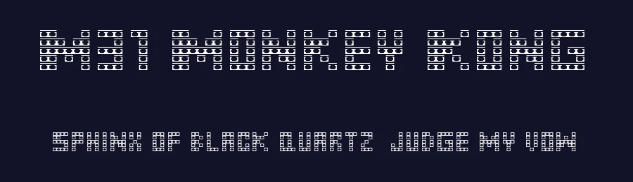 M31 Monkey Kong by Miffies — Display Font — thumbnail 2