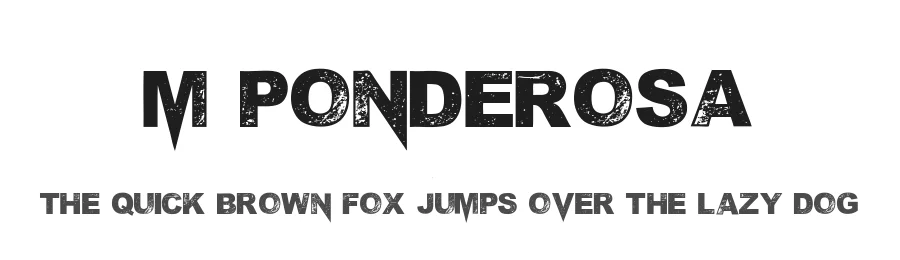 M Ponderosa