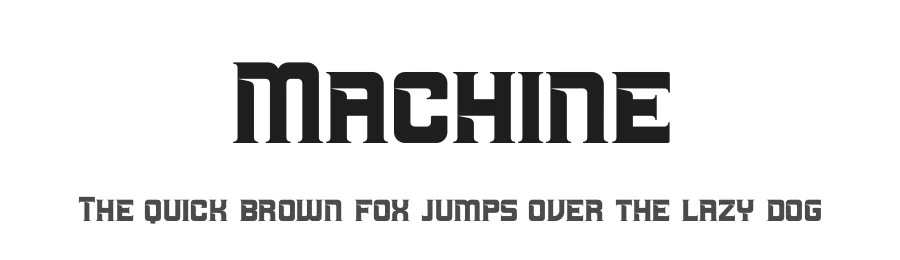 Machine