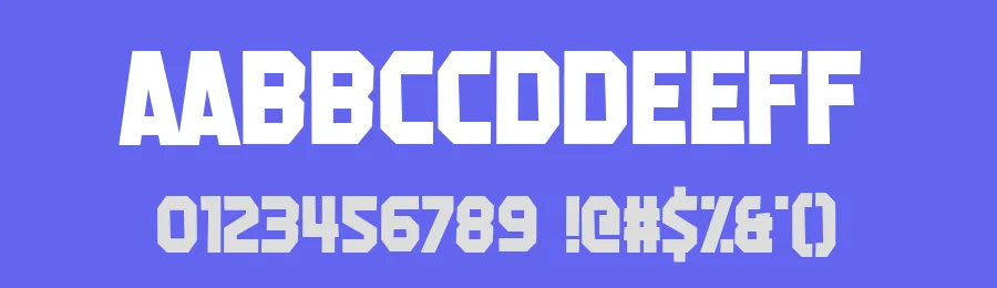 Machine Gunk by Chequered Ink — Decorative Font — thumbnail 3