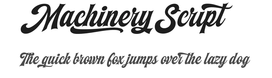 Machinery Script