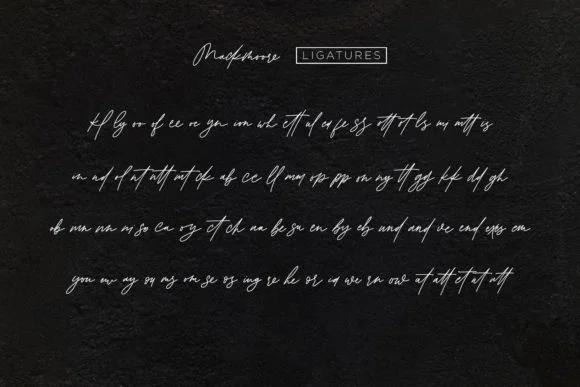 Mackmoore Font by Maulana Creative — Script Handwritten Font — thumbnail 9