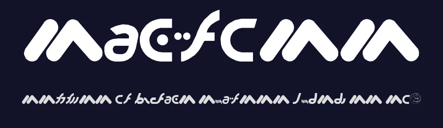MacroMX by Niall J. McLoughlin — Dingbats Font — thumbnail 2