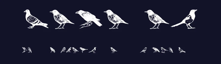 Madarak by Vladimir Nikolic — Dingbats Font — thumbnail 2
