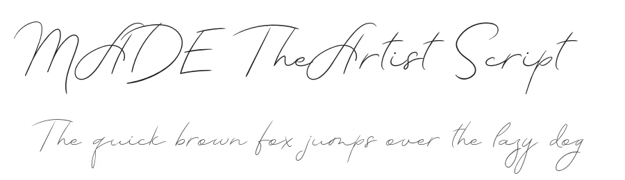 MADE TheArtist Script
