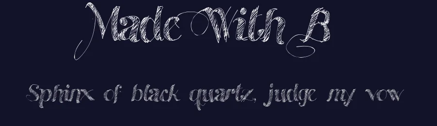 Made With B by Måns Grebäck — Script Handwritten Font — thumbnail 2
