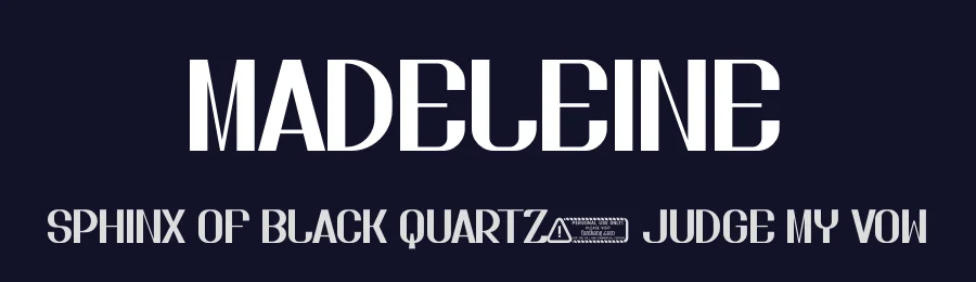 Madeleine by Kong Font — Sans Serif Font — thumbnail 2