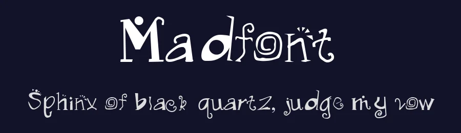 Madfont by Immortal Graphics — Decorative Font — thumbnail 2