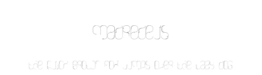 Madredeus by StereoType — Display Font