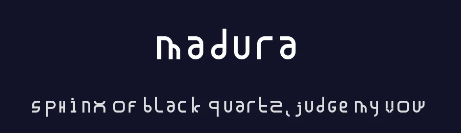Madura by Adien Gunarta — Display Font — thumbnail 2