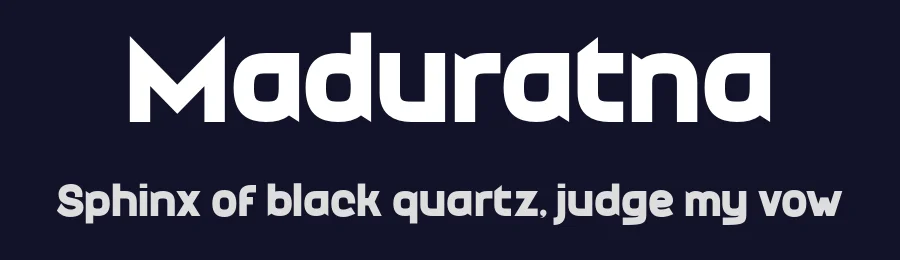 Maduratna by Nirmana Visual — Sans Serif Font — thumbnail 2