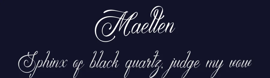 Maellen by Denustudios — Script Handwritten Font — thumbnail 2