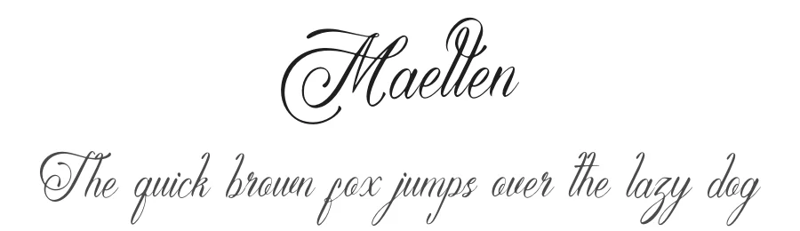 Maellen by Denustudios — Script Handwritten Font