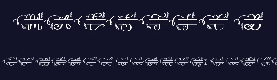 Maestic B by Abo Daniel Studio — Decorative Font — thumbnail 2