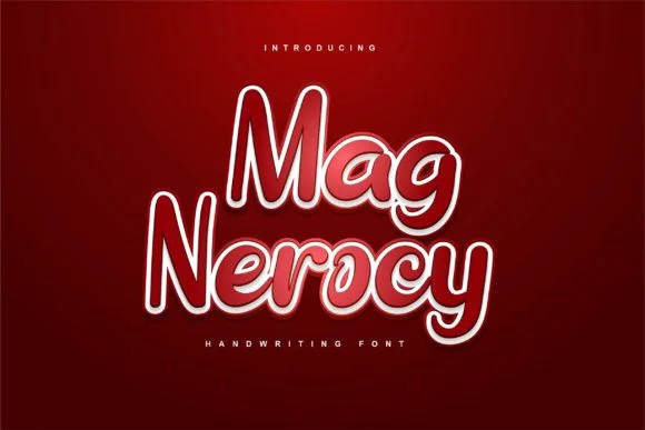 Mag Nerocy Font