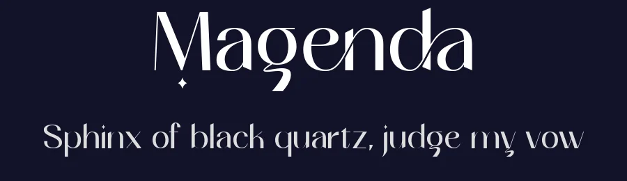 Magenda by studiopengecoran — Sans Serif Font — thumbnail 2