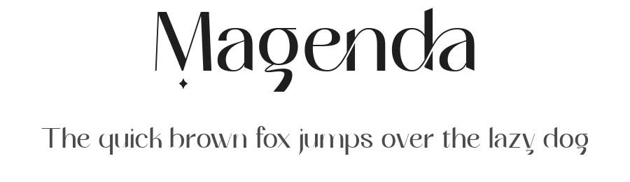 Magenda by studiopengecoran β Sans Serif Font