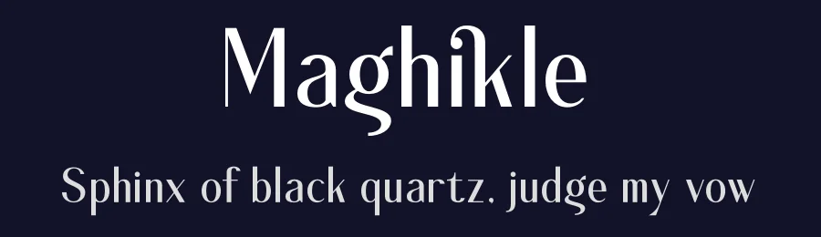 Maghikle by Storytype Studio — Sans Serif Font — thumbnail 2