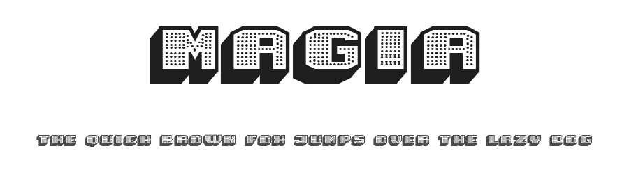 Magia by Vladimir Nikolic — Decorative Font