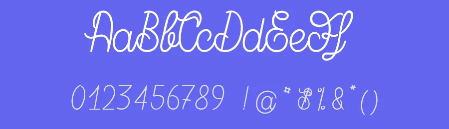 Magic Bean Salade by dcoxy - Greg Medina — Script Handwritten Font — thumbnail 3