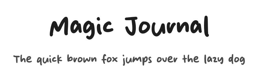 Magic Journal