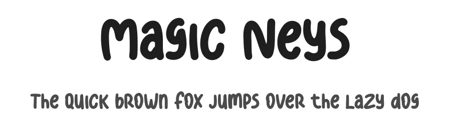 Magic Neys by Nirmana Visual — Decorative Font