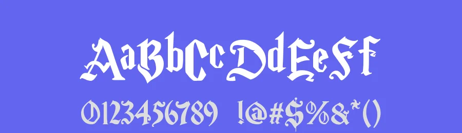 Magic School by FontMesa LLC — Blackletter Font — thumbnail 3