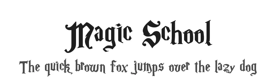 Magic School by FontMesa LLC — Blackletter Font