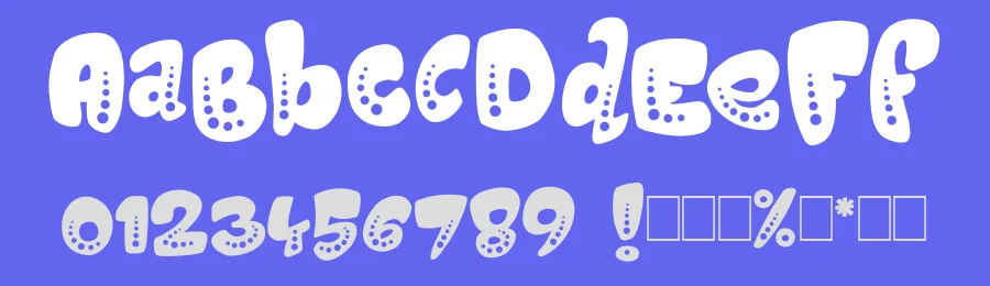 Magic Spots by imagex — Decorative Font — thumbnail 3