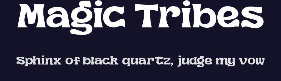Magic Tribes by BlackFridayFont FMF — Decorative Font — thumbnail 2