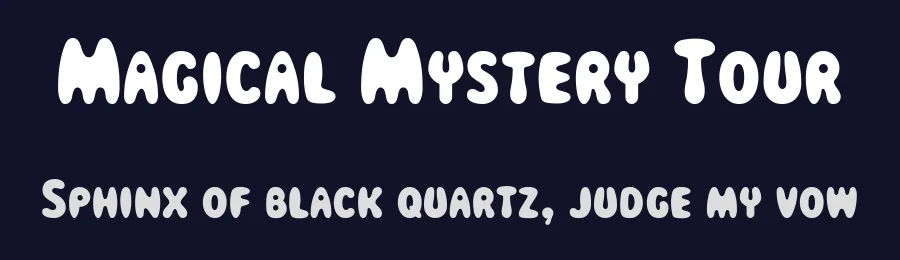 Magical Mystery Tour by K-Type — Decorative Font — thumbnail 2