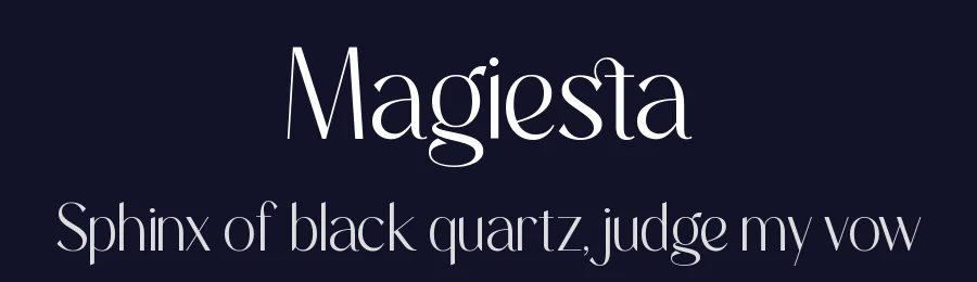 Magiesta by Moka Type Studio — Sans Serif Font — thumbnail 2