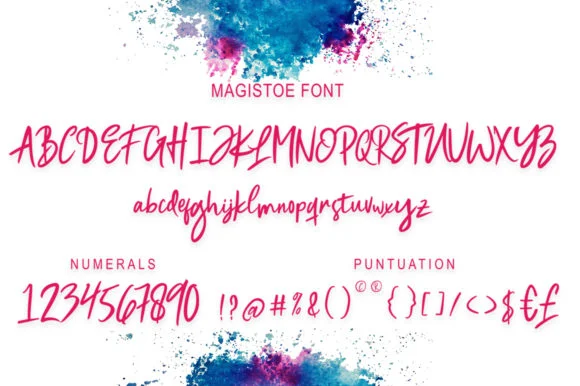 Magistoe Script Font by masinong — Script Handwritten Font — thumbnail 8