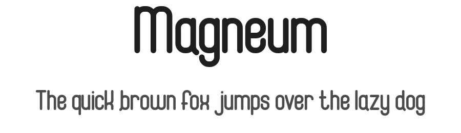 Magneum by Indriyanti — Sans Serif Font