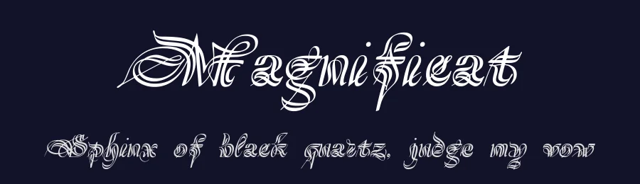 Magnificat by Flanker — Script Handwritten Font — thumbnail 2