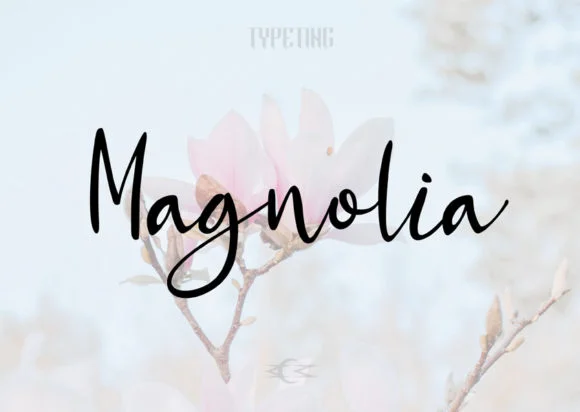 Magnolia Font by Typeting Studio by Typeting Studio — Script Handwritten Font